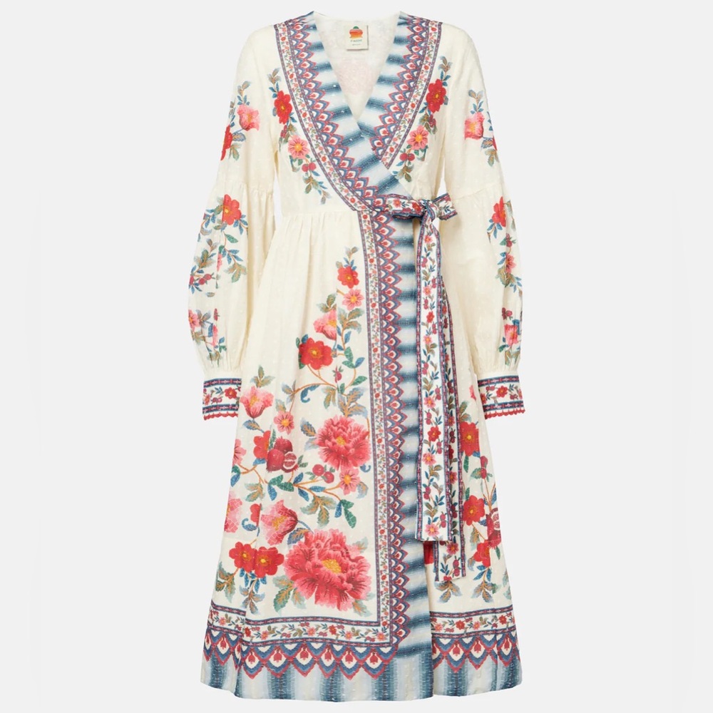 🆕 NWT Farm Rio Mosaic Garden dress, Sz M (color multi)